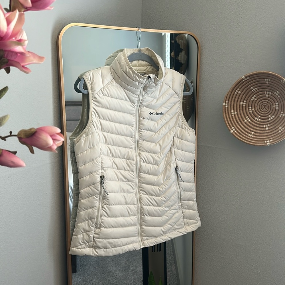 Columbia Puffer Vest (L) Omni-heat